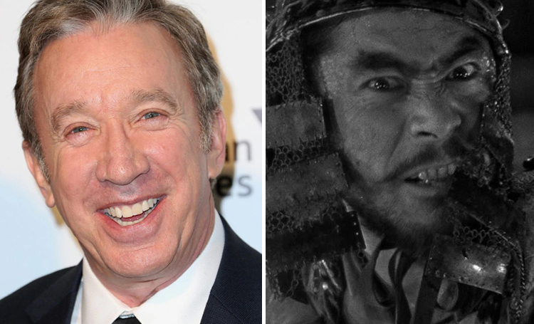 Tim Allen The Seven Samurai ünlülerin favori filmleri listelist