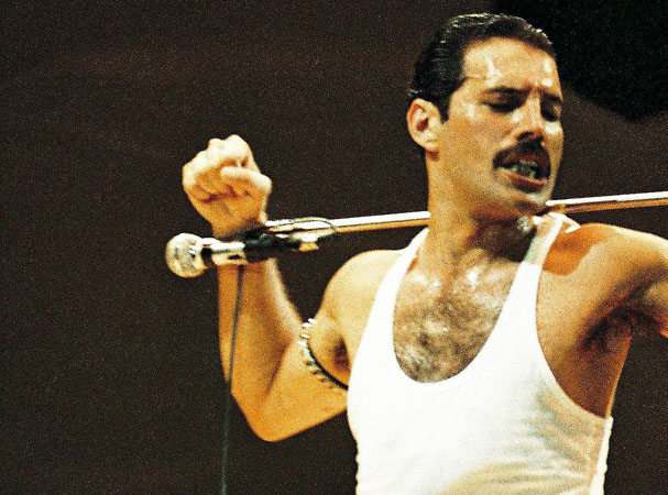 Queen Perform At Live Aid At Wembley