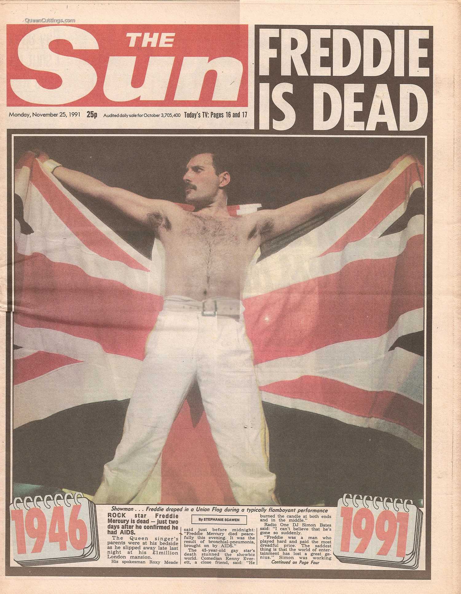 freddie-mercury-ist-dead