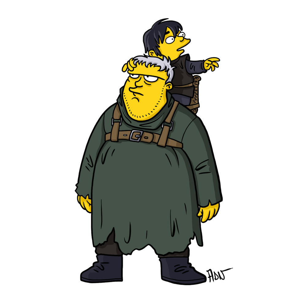 game-of-thrones-cizim-karikatur-simpsons-hodor-and-bran-stark