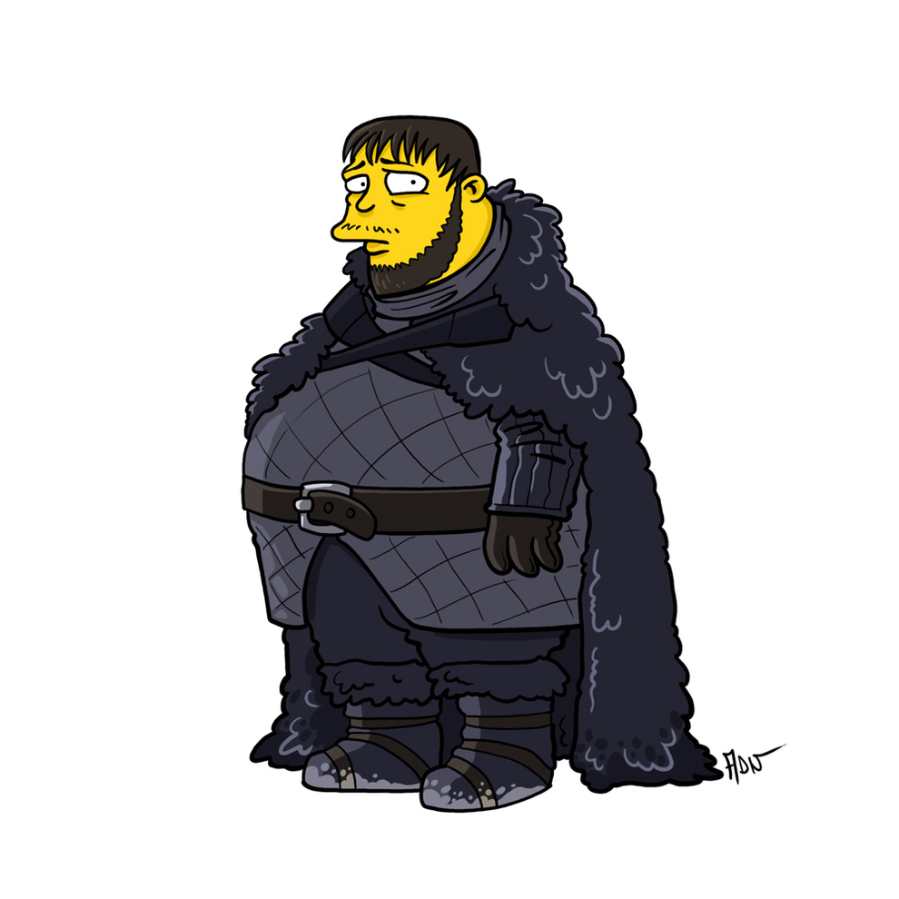 game-of-thrones-cizim-karikatur-simpsons-samwell-tarly