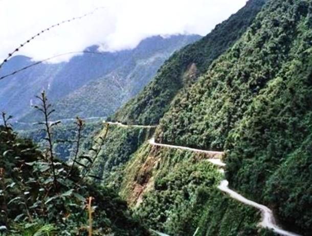 North Yungas Road, Bolivia