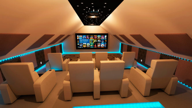 futurist sinema salonu