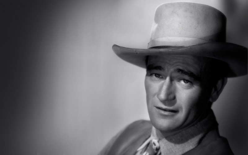 john-wayne-siyah-beyaz-fotografi