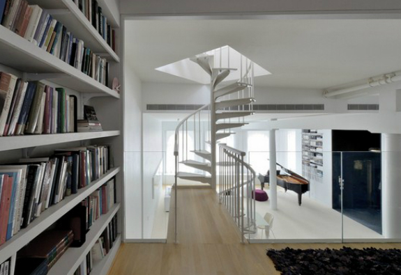 loft-dizayn-kutuphane