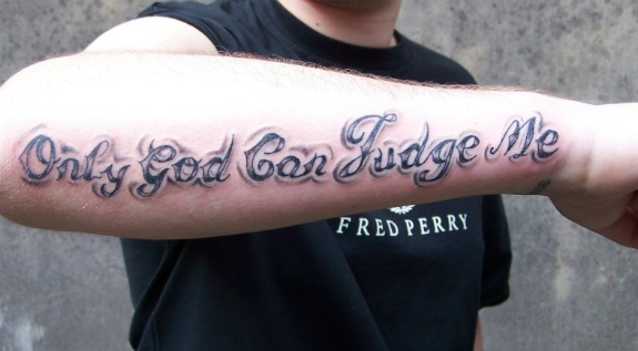 only-god-judge-me