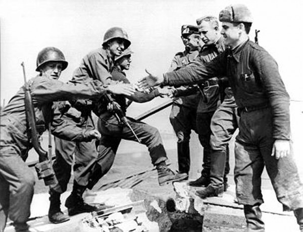Zweiter Weltkrieg - Treffen bei Torgau