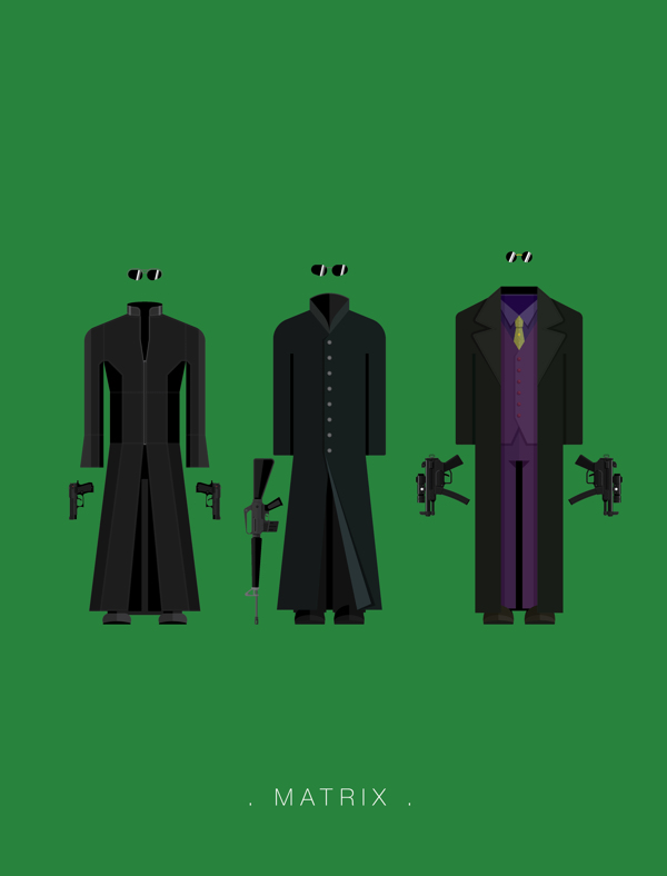 matrix-minimal-cizim-illustrasyon