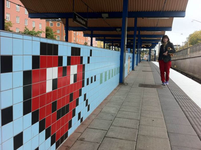 metro duvarı grafiti