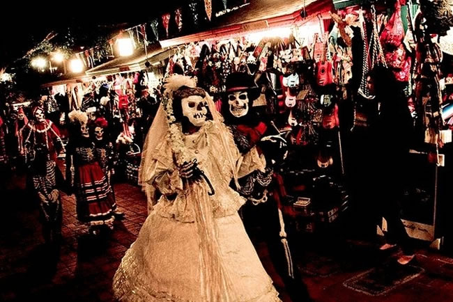 Dia De Los Muertos meksika