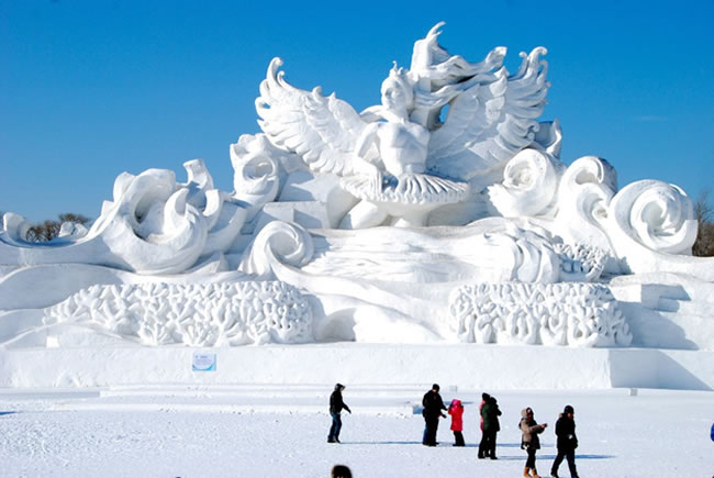 kar ve buz festivali Çin