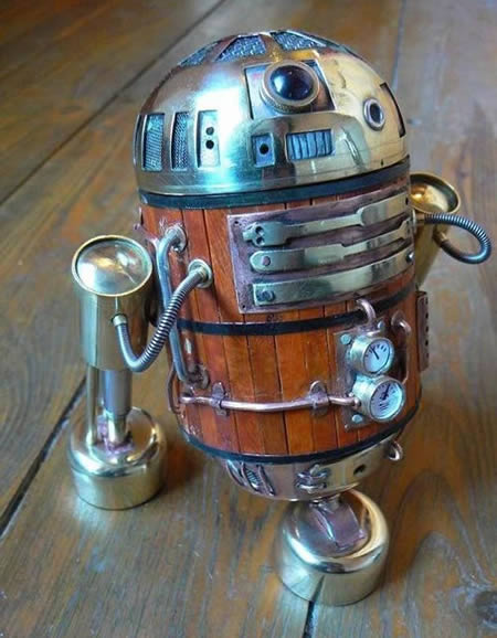 steampunk r2d2