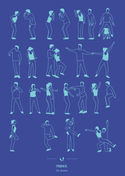 friends-dizi-dans-illustrasyon