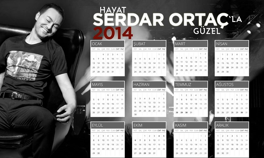 serdar-ortac-2014-takvim