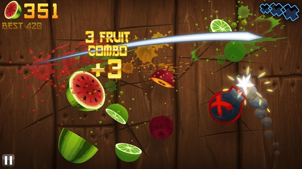 bagimlilik-yapan-telefon-oyunlari-Fruit Ninja