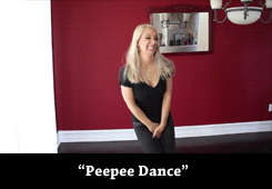 pee-dance