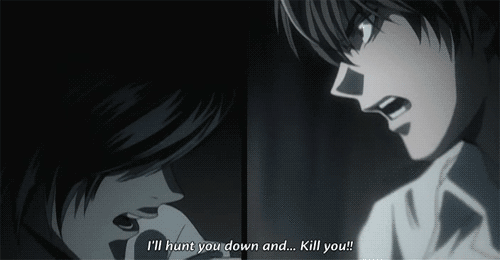 death note hunt you gif