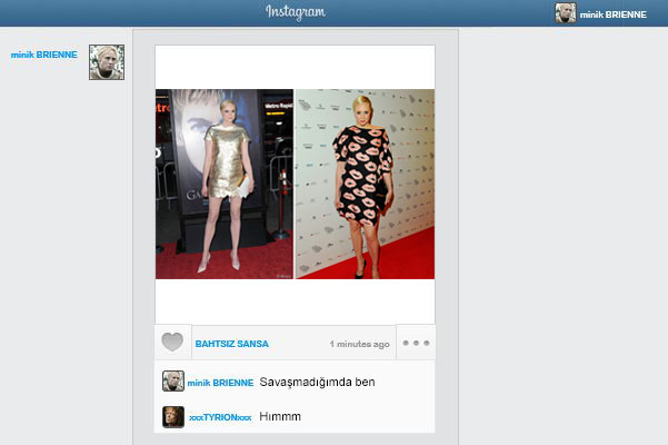 game instagram thrones profil