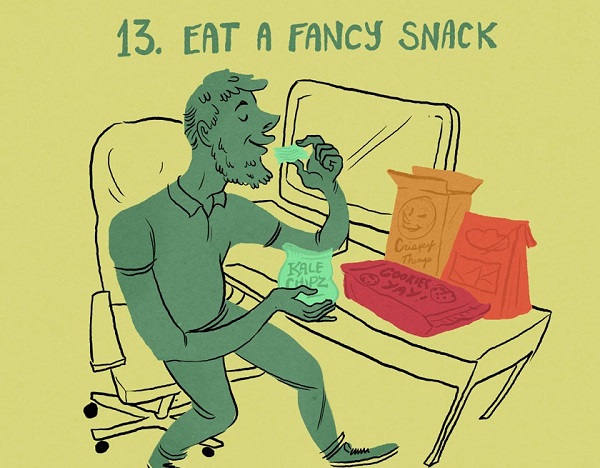 13.snack-at-desk