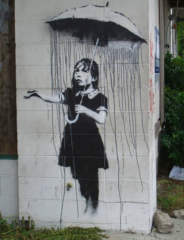 sokaksanatibanksy-semsiye