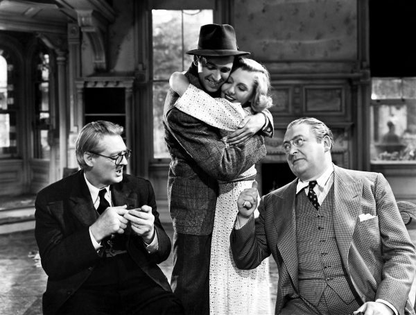lionel barrymore, james stewart, jean arthur & edward arnold - you can't take it with you 1938