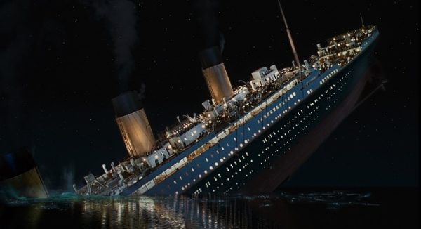 In this film image released by Paramount Pictures, a scene is shown from 3-D version of James Camerons romantic epic "Titanic." (AP Photo/Paramount Pictures)
