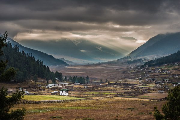 01The Phobjikha Valley in Bhutan
