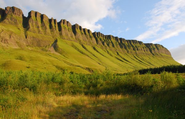 2Benbulben in the Dartry Mountains in Ireland