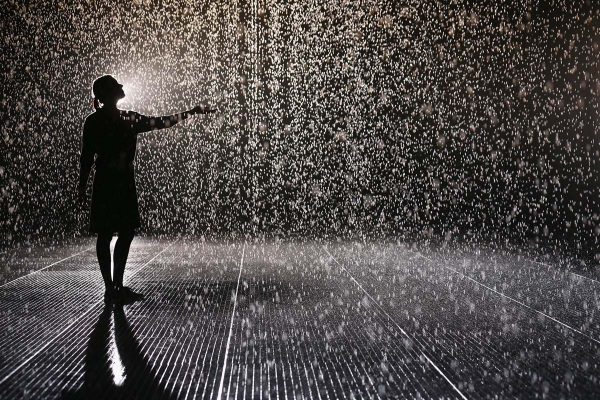 The Rain Room Is Unveiled At The Curve Inside The Barbican Centre