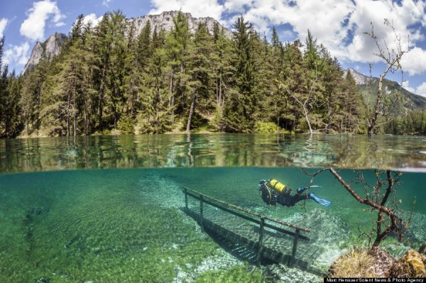 grüner see green lake yeşil göl