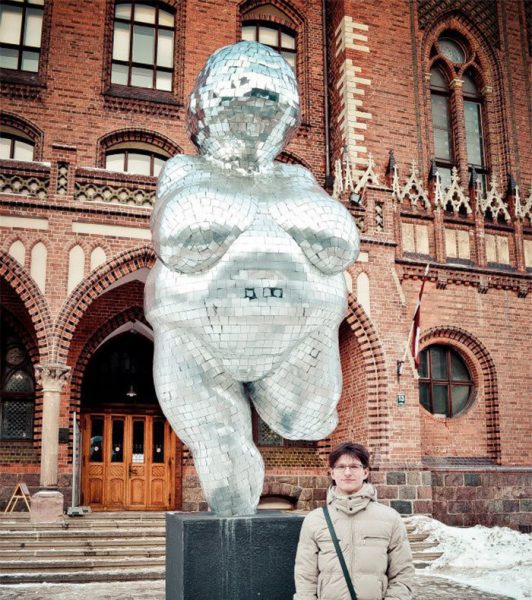 Venus Of Willendorf, Riga, Latvia