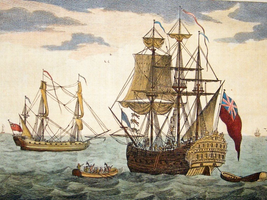 british-sail-ships-1768-antique-hand-col-print.-[2]-33875-p