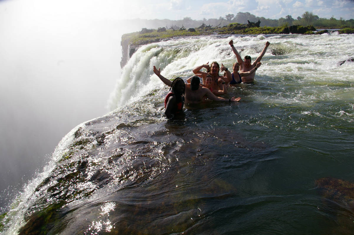 Devil’s Pool, Victoria Falls, Zimbabwe