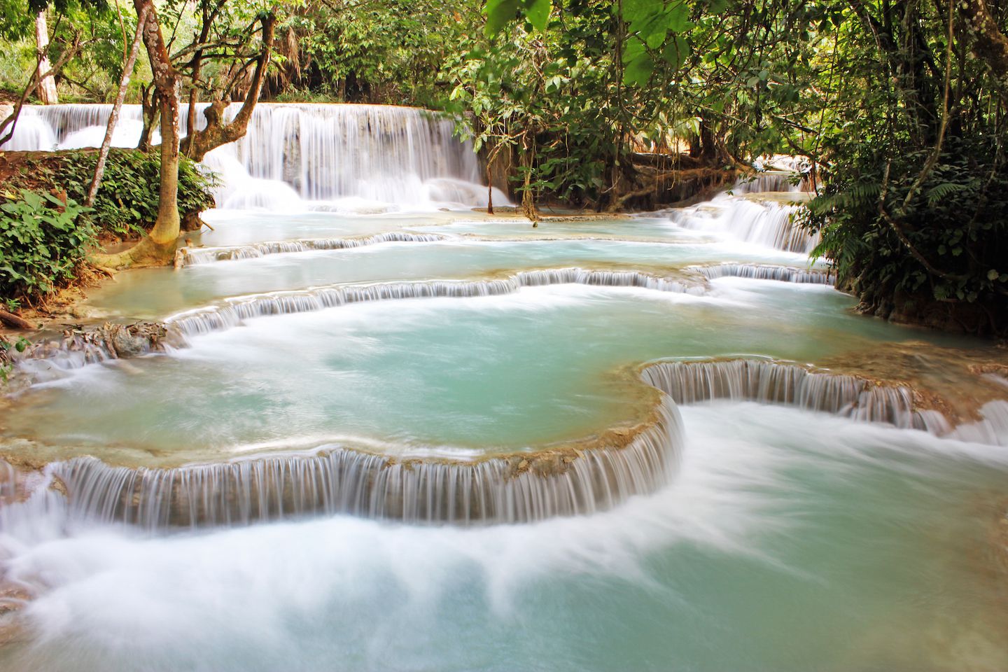 Kuang Si Waterfall, Luang Prabang, Laos