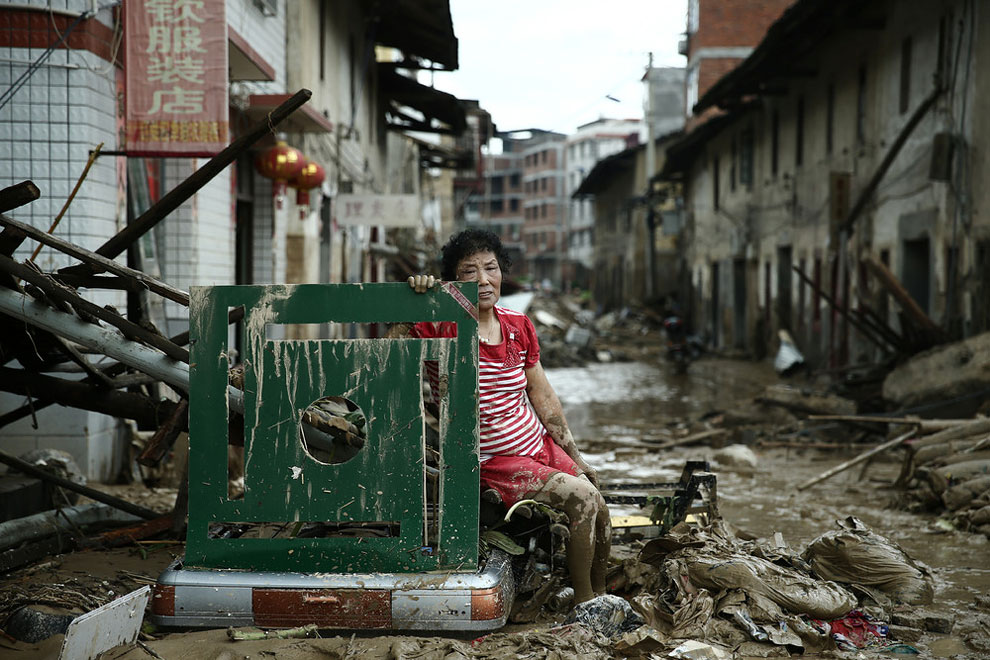 Minqing county, Fujian province, China, July 10, 2016