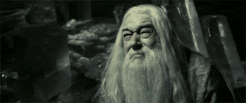 dumbledore-say-no-animated-gif