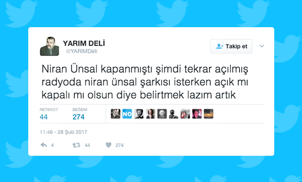 Basini Tekrar Actigini Soyleyen Niran Unsal A Sosyal Medya Dan 18 Komik Tepki Listelist Com