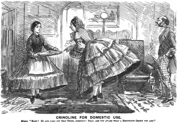 Maid_and_mistress_in_crinoline._Punch_Almanack_for_1862-2