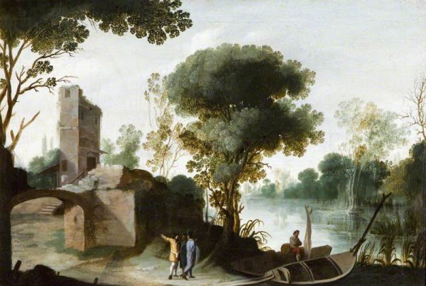 Tassi, Agostino; Landscape with Figures; National Museums Northern Ireland; http://www.artuk.org/artworks/landscape-with-figures-122893