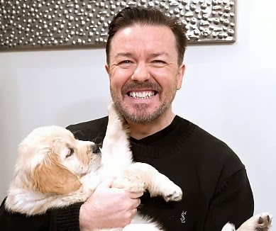 Ricky-Gervais-puppy