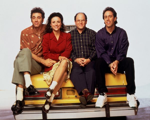 ÒSeinfeld: Season 7Ó (Sony, 24 episodes, four discs, $49.95) has, among others, ÒThe Maestro,Ó ÒThe Sponge,Ó ÒThe Soup NaziÓ and ÒThe InvitationsÓ (that is, the unfortunate stamp-licking end of George's fiancee Susan).(Handout/MCT)