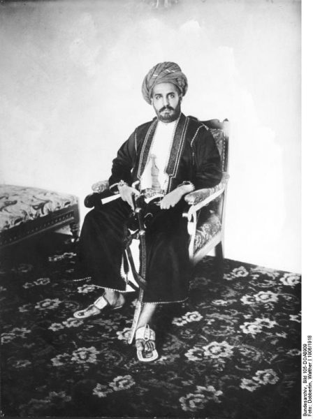 Deutsch-Ostafrika, Sultan