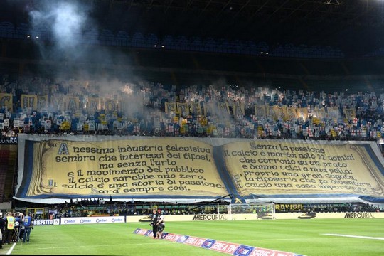 inter taraftarları tarihlerini böyle anlatıyor