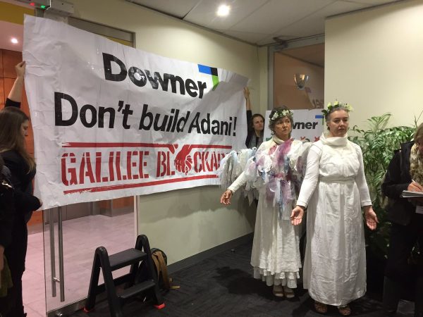 Downer-adani-occupation