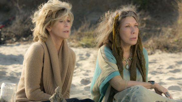 Jane Fonda and Lily Tomlin in the Netflix series Grace and Frankie.