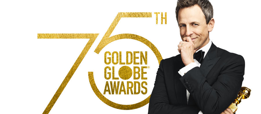 GOLDEN GLOBE AWARDS (75TH ANNUAL)-- Pictured: "Golden Globe Awards (75th Annual)" Key Art -- (Photo by: NBC)
