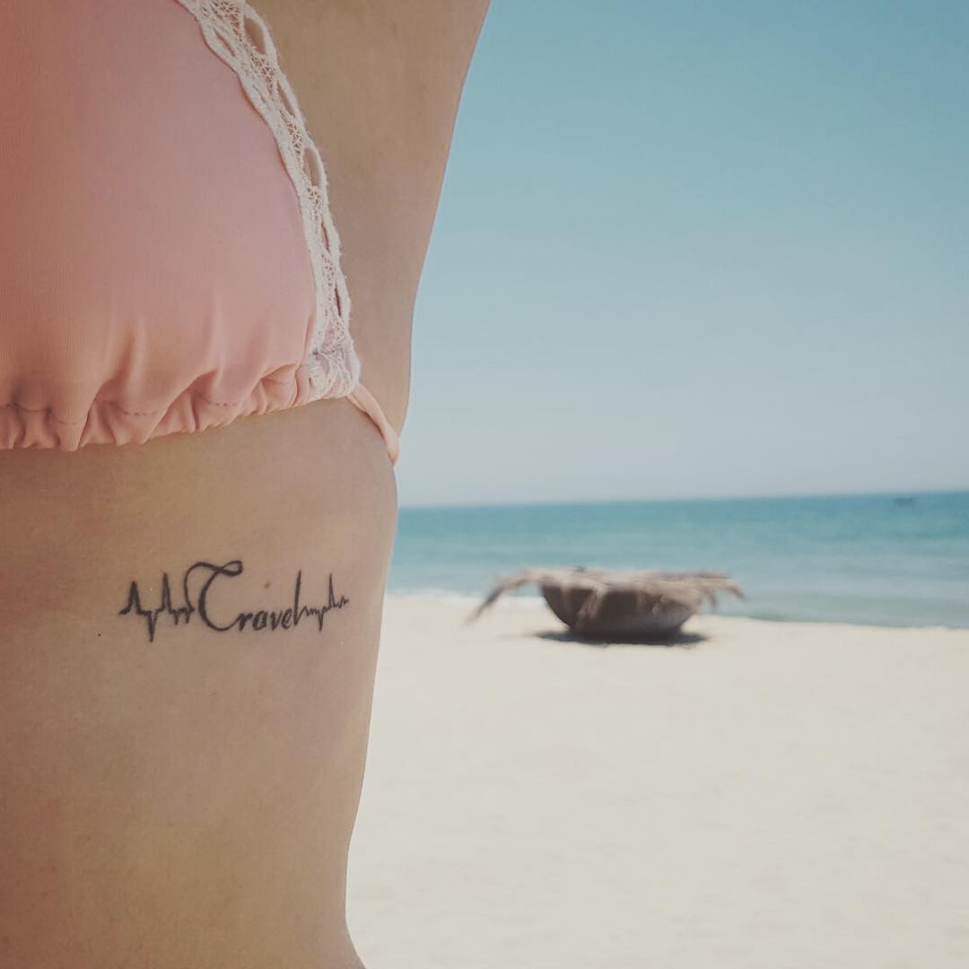 Татуировки для девушек море