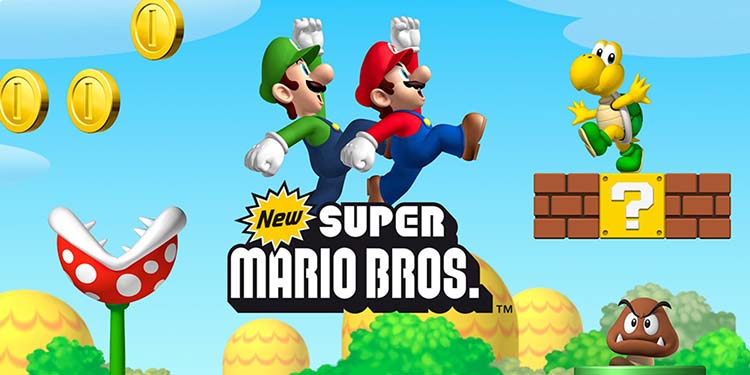 En Çok Satan 10 Oyun New Super Mario Bros
