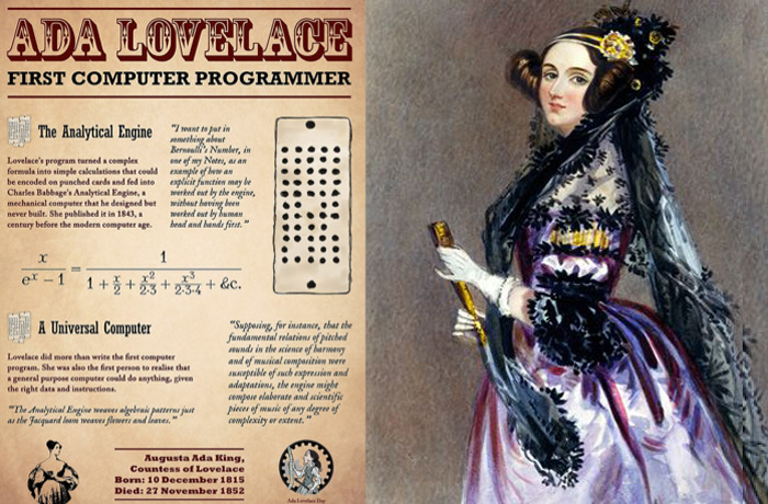 İlk Bilgisayar Programcısı: Ada Lovelace - TeknoCase
