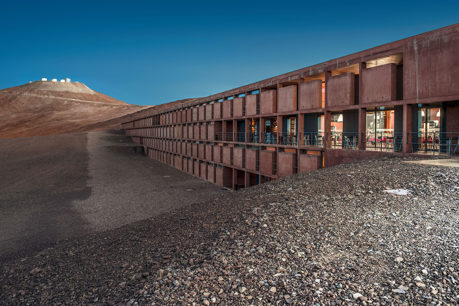 Де перла. Residencia Paranal, Чили. Обсерватория Чили отель. Юео.